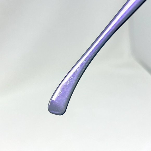 Vintage Chanel Sunglasses rimless 4037 168/ 72 Blue  Iridium Temples 59 [] 15 - Picture 4 of 14